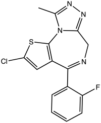 Fluclotizolam .5mg/ml